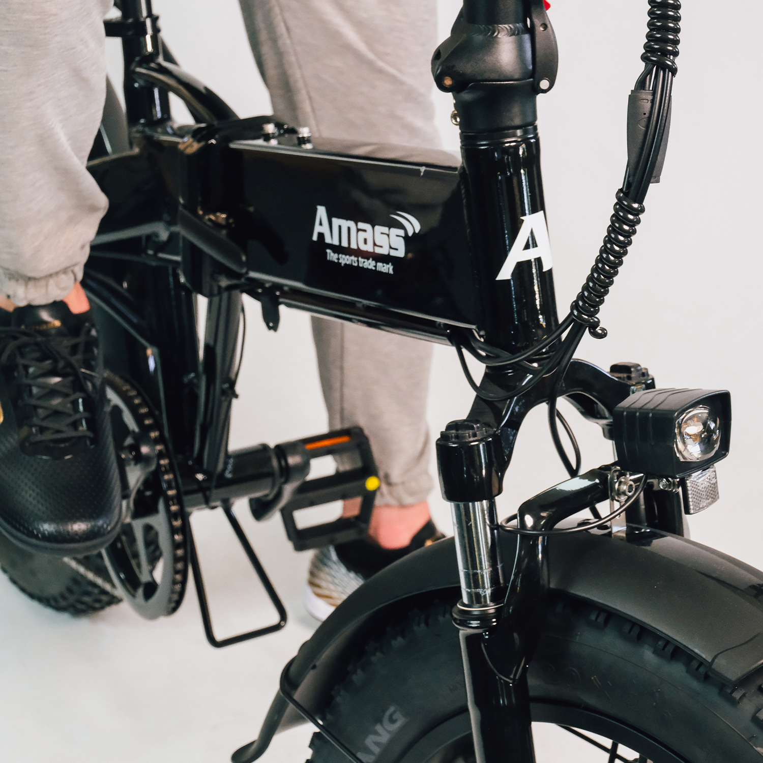 Bicicleta eléctrica Amass plegable