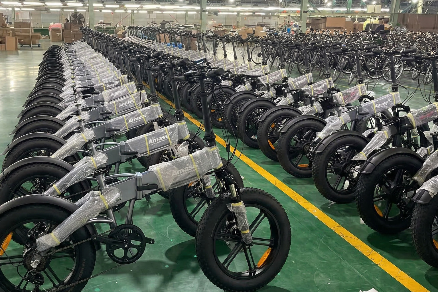 Bicicleta eléctrica Amass plegable